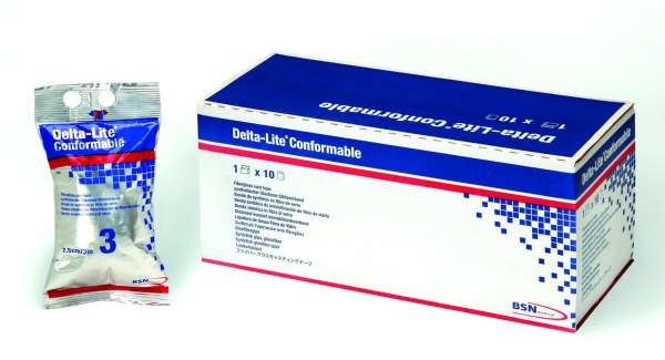 Delta-Liteu00ae Conformableu2122 White Cast Tape, 2 Inch x 4 Yard Product Image
