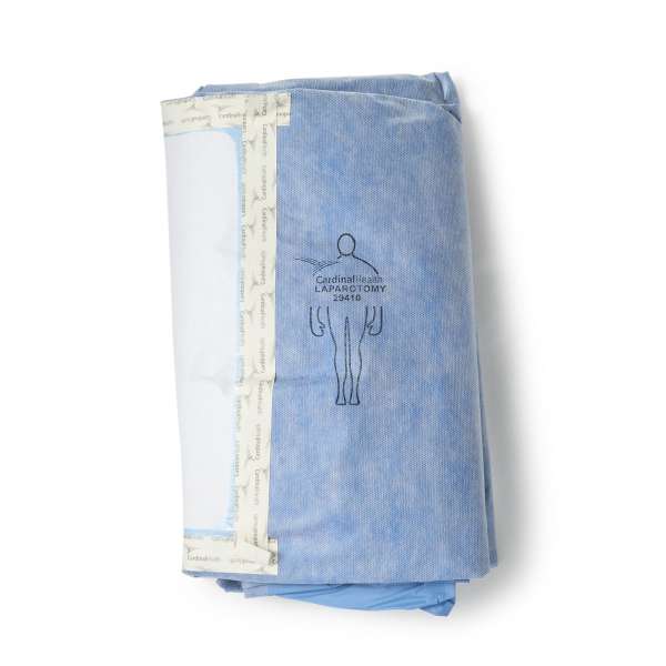 Cardinal Healthu2122 Sterile Laparotomy Abdominal Drape, 100 x 77 x 122 Inch Product Image