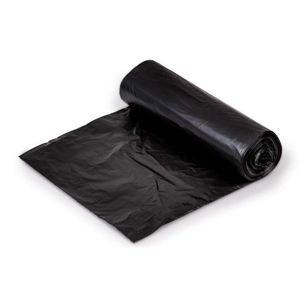Colonial Bag 2X Heavy Duty Trash Bag, Black, 45 gal. Product Image