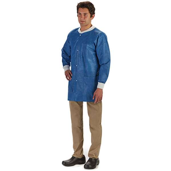 LabMatesu00ae Lab Jacket, Medium, Blue Product Image
