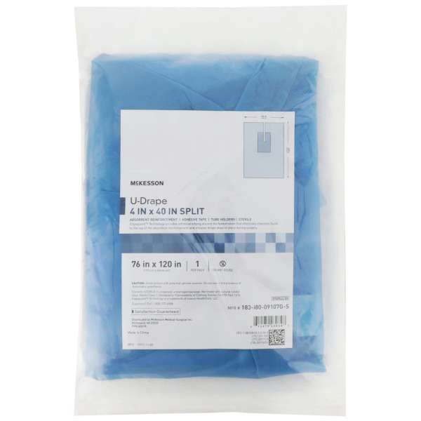 McKesson Sterile U-Drape with Split, 76 x 120 Inch Product Image