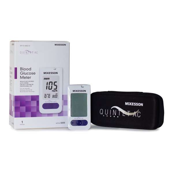 McKesson Quintet ACu00ae Blood Glucose Monitoring System Product Image