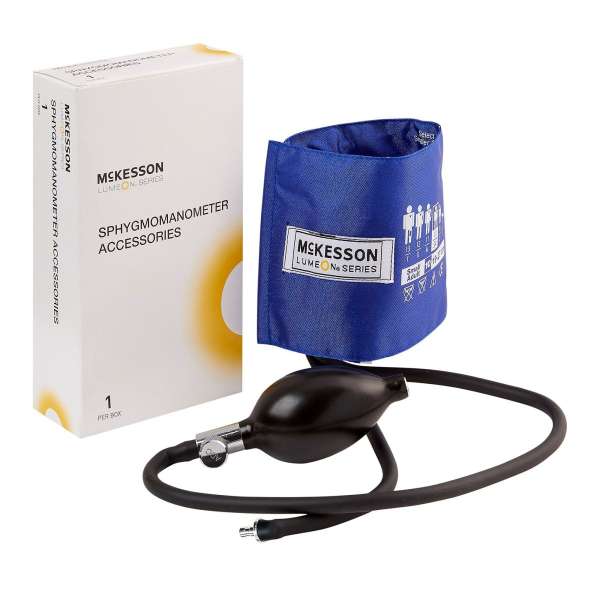 McKesson Lumeon Blood Pressure Bulb and Cuff, Child Arm, Small, 19-27 cm Product Image