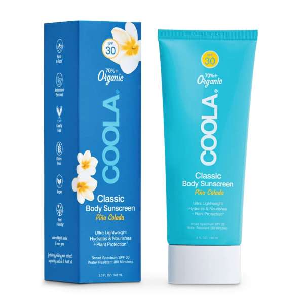 Coolau00ae Classic Body Sunscreen Ultra Lightweight Pina Colada Scent SPF 30 Product Image
