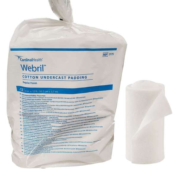 Webrilu2122 Undercast Cotton Cast Padding, 4 Inch x 4 Yard Product Image