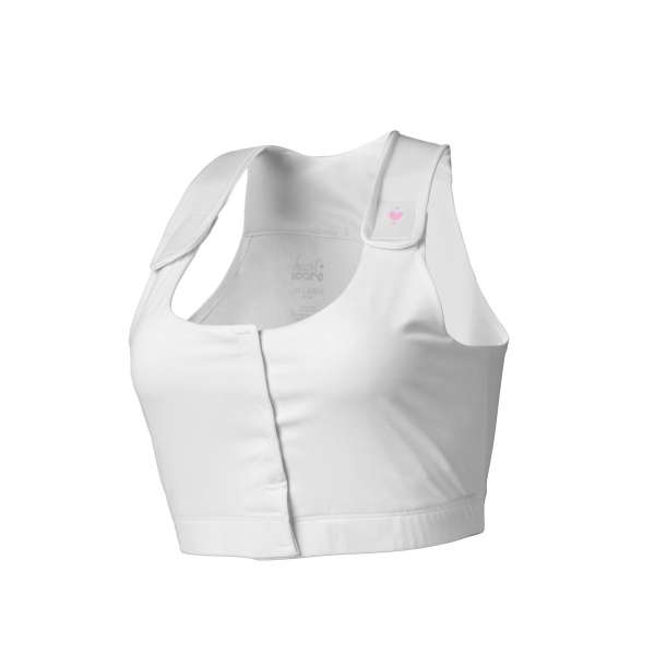 Serena Post Surgical Bra, White, X-Small Product Image