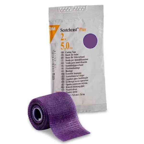 3Mu2122 Scotchcastu2122 Plus Purple Cast Tape, 2 Inch x 4 Yard Product Image