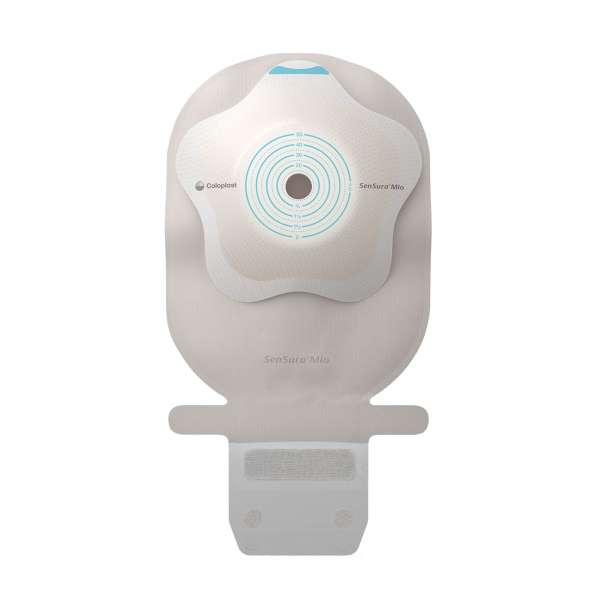 SenSurau00ae Mio Convex 1-Piece Flip Opaque Ostomy Pouch, 10 u2013 50mm Stoma Product Image
