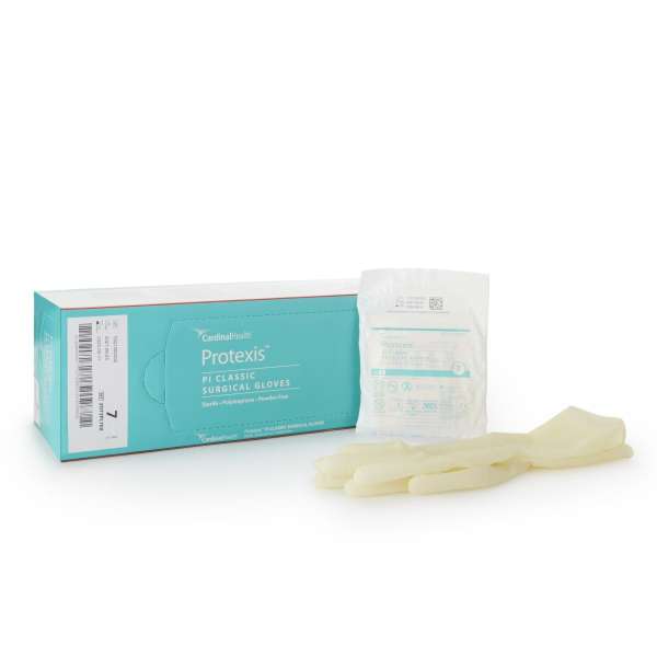 Protexisu2122 PI Classic Polyisoprene Surgical Glove, Size 7, Ivory Product Image
