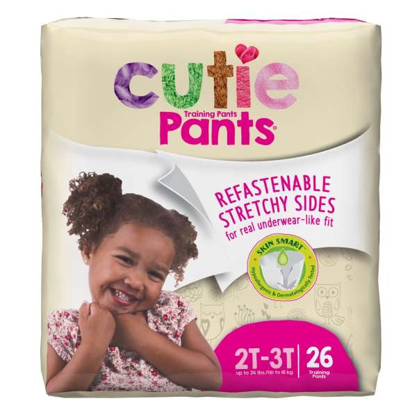 Cutie Pants Training Pants, Female, Toddler, Disposable, Heavy Absorbency Product Image