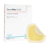 DermaFilmu00ae Thin with Border Hydrocolloid Dressing, 6 x 6 Inch Product Image