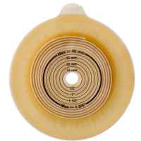 Assurau00ae Flat Ostomy Barrier, Trim to Fit Stomas 10 u2013 35 mm, Green Color Match Product Image